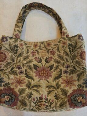 Fred. Floral Tapestry Small Handbag Tote